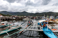 Banca Boats in Coron Port