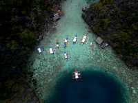 Twin Lagoon Entrance (drone)