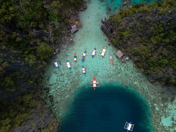 Twin Lagoon Entrance (drone)