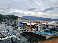 Banca Boats in Coron Port